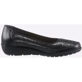 Witt Weiden Ballerina in schwarz-metallic | Gr.: 40