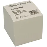 SOENNECKEN Zettelklotz 5808 9x9x9cm Recycling 800Blatt