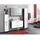Held Bologna Midischrank 30 x 130 x 35 cm Grau/Weiß