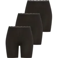 Ysabel Mora Lange Unterhose 3 St. Schwarz XL
