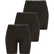 Ysabel Mora Lange Unterhose 3 St. Schwarz XL