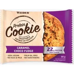 Protein-Cookie Karamell Schoko 100 % vegan 90 g EINHEITSFARBE No Size