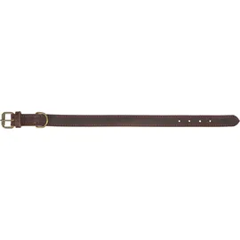 Trixie Rustic Halsband Dunkelbraun 37–44 cm