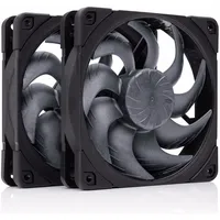 Noctua NF-A12x25 G2 PWM SX2-PP chromax.black 120 mm PWM Gehäuselüfter 2er-Pack