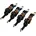 3 x 25 mm selbstaufrollend 4er Set