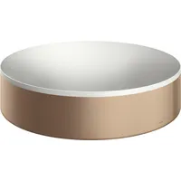 Hansgrohe Aufsatzwaschtisch Axor Suite 400mm, brush. r gol, Aufsatzbecken,