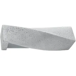 Wandleuchte SIGMA beton grau gewellt Up/Down