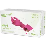 Medi-Inn Nitril Magenta Einmalhandschuhe puderfrei XL 10 x 100 Stück)