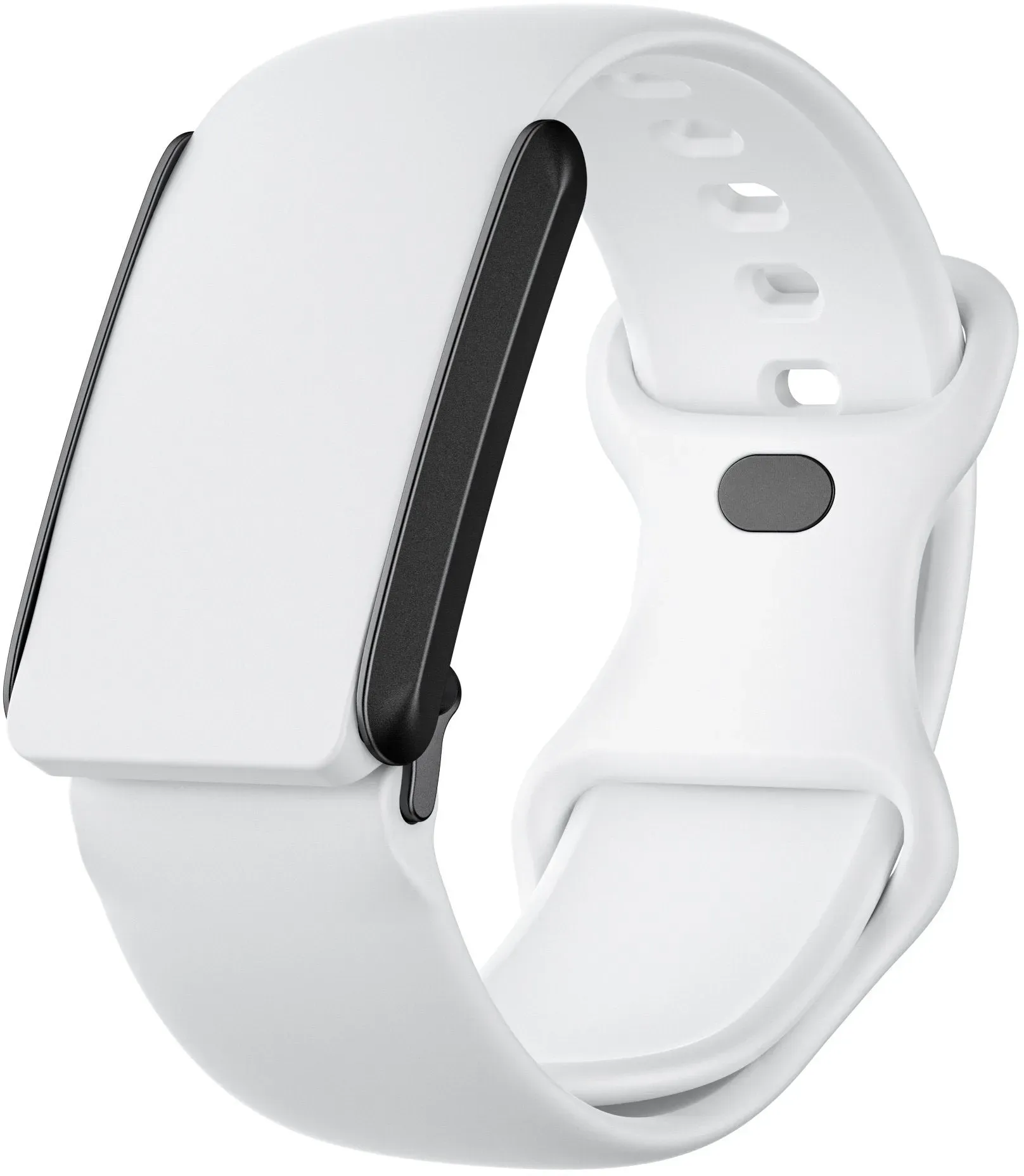 Strap-it Whoop 4.0 Armband Silikon für Whoop 4.0 - Weiß - Druckknopf Verschluss
