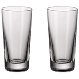 Villeroy & Boch Purismo Bar Shotglas, 2er-Set, 55 ml, Kristallglas, klar