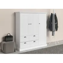 OTTO home Wäscheschrank Motala 122 x 130 x 35 cm Weiß