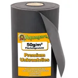 Aquagart 48m2 Gartenvlies Unkrautvlies Mulchvlies Vlies 50g 1,6m breit