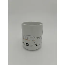 räder Geschenktasse Camping 0,3 l Weiß