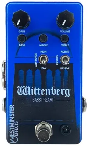 Westminster Effects Wittenberg Bass Preamp V2