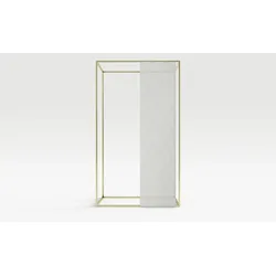 como Panello   , silber , Maße (cm): B: 60