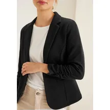 STREET ONE Damen Basic Blazer mit Raffungen - 40