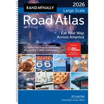 Rand McNally 2026: Rand McNally Large Scale Road Atlas
