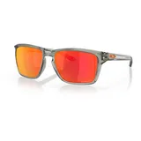 OAKLEY Sylas Herren Prizm Ruby Lunettes - Gris/argent - TU
