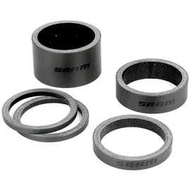 Sram Steuersatz Spacerset 2,5 mm x 2, 5 mm x 1, 10 mm x 1, 20 mm schwarz