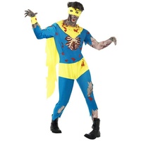 Smiffys Kostüm Zombie Superheld blau