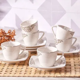 KARACA Espressotasse 0,08 l Weiß 6 St.