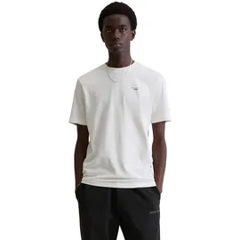 Marc O'Polo T-Shirt MARC O'POLO DENIM "regular fit im 2er Pack, in softem Single Jersey", Jungen, Gr. XL, schwarz-weiß (schwarz, weiß), Obermaterial: 100% Baumwolle, regular fit, Rundhals, Shirts T-Shirt
