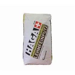 HAGA Lehm-Deckputz Korn 3,0 mm Abrieb - 25 kg Sack