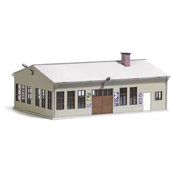 Autowerkstatt (Bausatz) Modell von Busch 1:87