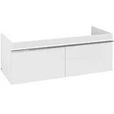 Villeroy & Boch Venticello Waschbeckenunterschrank für Becken mittig 2 Auszüge 1153x420x477mm Glossy White