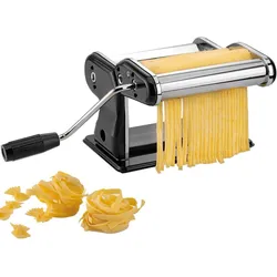 GEFU Profi-Pastamaschine PASTA PERFETTA NERO für Lasagne, Tagliolini, Tagliatell...