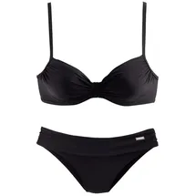 LASCANA Bügel-Bikini Damen Schwarz 36 Cup B