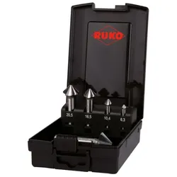 RUKO 102891RO, Entgratfräser, Drehung der rechten Hand, Bronze, Eisenguss, Stahl