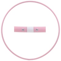 Hoopomania Hula-Hoop-Reifen Hula Hoop Rohling, HDPE-16mm, PINK, Durchmesser 70cm rosa Ø 70 cm