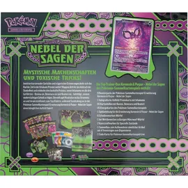 Pokémon Top Trainer Box Karmesin & Purpur Nebel der Sagen