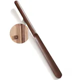 Schuhlöffel Schuhlöffel Lang Holz Schuhanzieher Mit Innovativem Magnetdesign, Nussbaumholz Schuhlöffel Mit Bogen, Ergonomischer Schuhhelfer Aus Buchenholz, Für Die Älteren
