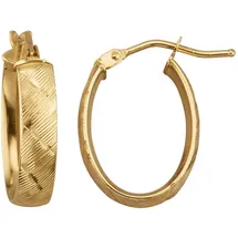 FIRETTI Creolen diamantiert Gelbgold 375
