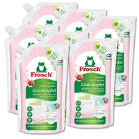 Frosch Weichspüler Granatapfel 1 Liter pflegend mit Granatapfel (7er Pack)