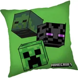 Jerry Fabrics Minecraft Kissen The Mobs 40 x 40 cm Grün