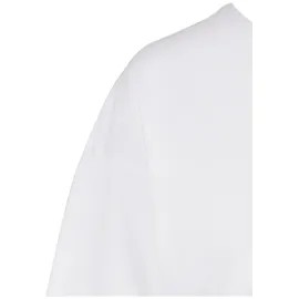 URBAN CLASSICS Dress Organic Oversized Slit Kurzarm-T-Shirt White S