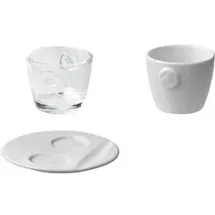 Melitta Espresso-Tasse "M-Collection", weiß, 80 ml aus Porzellan, Höhe: 54 mm, ohne Henkel, Tasse, weiss,
