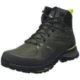 M, Lime / Dark Green, 42.5 EU