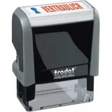 Trodat Textstempel "Vertraulich" printy 4912 office selbstfärbend blau, rot