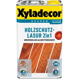 Xyladecor Holzschutzlasur Transparent 2,5 l