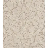 Rasch Textil Vliestapete Tapetenwechsel II 53 cm x 10 m 1 St beige 651614