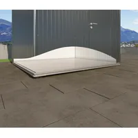 Biohort Fundament für Gerätehaus Neo 2C/3B 278 x 18 x 222 cm Silber