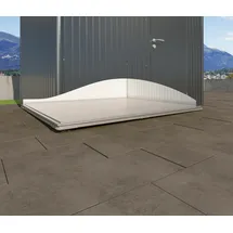 Biohort Fundament für Gerätehaus Neo 2C/3B 278 x 18 x 222 cm Silber