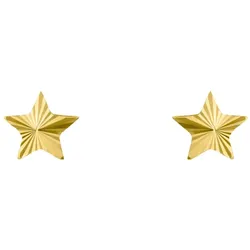 Paar Ohrstecker »Sternchen, 2015247«, 67598223-0 gelbgoldfarben
