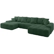 altdecor Wohnlandschaft, ENSI-U - 353x164x69 cm Grün