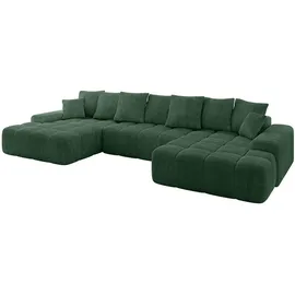 altdecor Wohnlandschaft, ENSI-U - 353x164x69 cm Grün