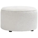 coco maison Pouf 0,74 x 44 x 0,74 cm Schwarz